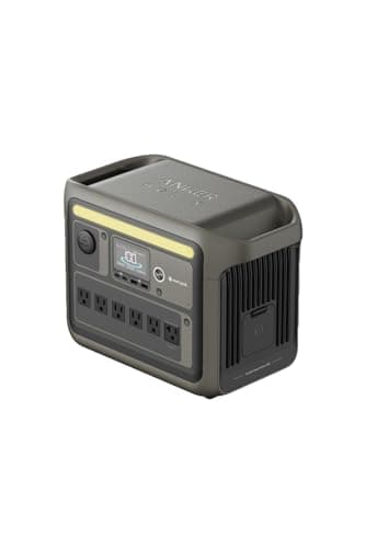 Portable Power Station 1000 ポータブル電源 1056Wh 急速充電 高出力AC 大容量 長寿命10年 リン酸鉄 コンパクト設計 パススルー機能 アプリ遠隔操作 キャンプ 節電対策 停電対策 防災 アースカラー (カーキ)