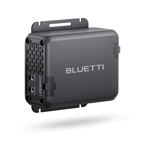 BLUETTI Charger 1 走行充電器 6倍急速充電 BLUETTI全ポータブル電源 他社95％のポータブル電源 適用 最大560W 簡単に取り付け 過熱保護 内蔵ファン 互換性高い 電圧電流自動調整 SUV、キャンピングカーなど対応 オルタネーターDC充電器 DC入力ケーブル付き